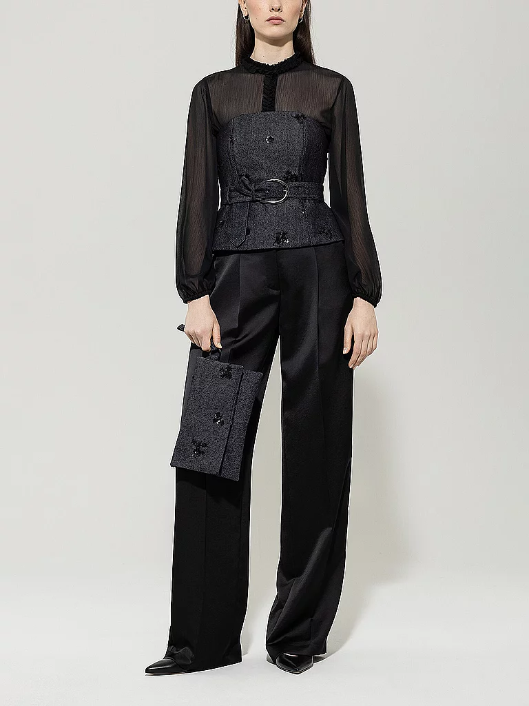 Luisa Cerano Marlene Trousers Black 42 4